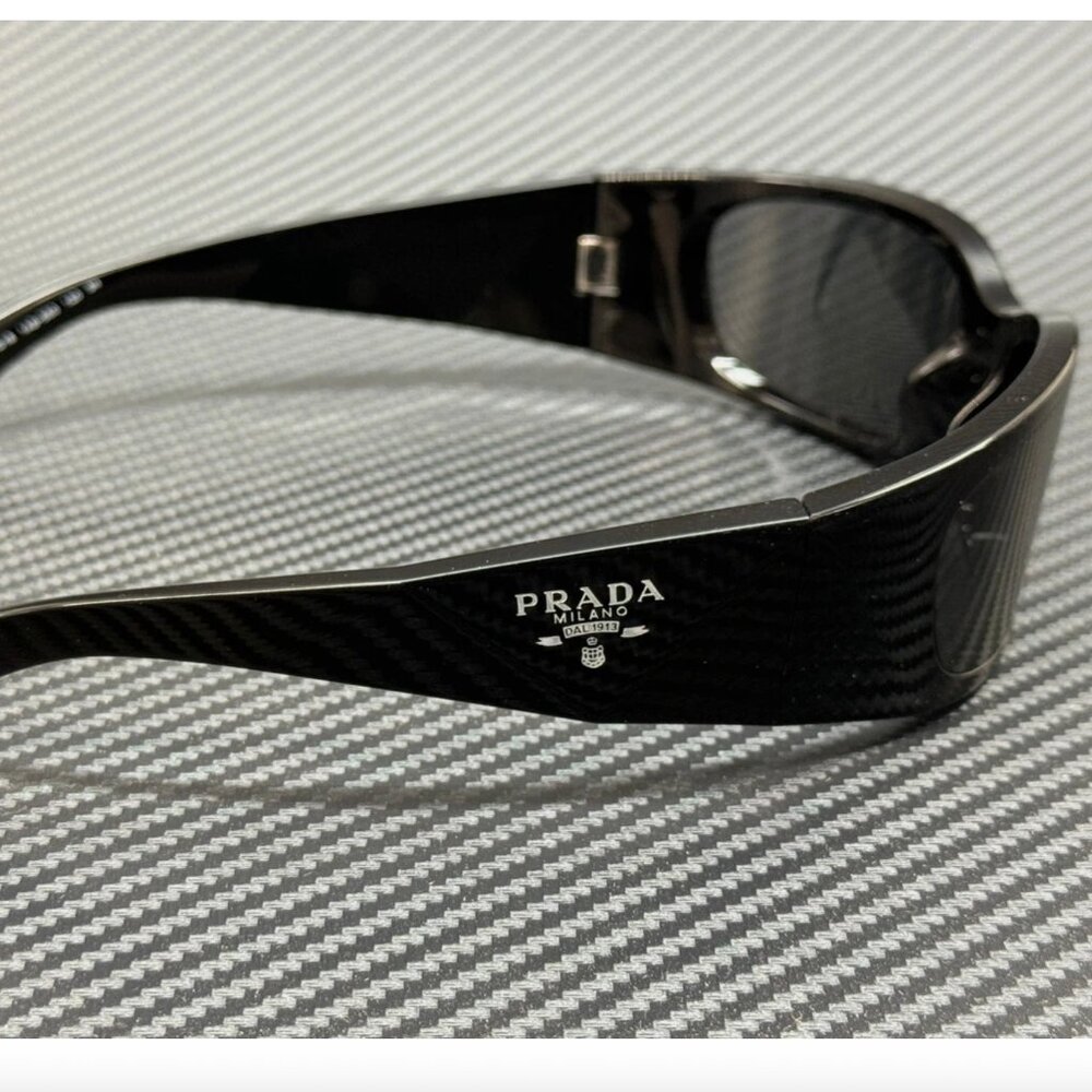 PRADA Black Dark Women's 60 mm Sunglasses - Picture 4 of 5